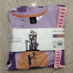 The nightmare before Christmas pjs set adult small 4-6